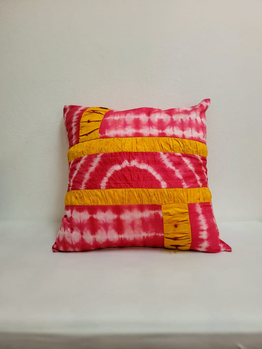 Red and Gold Cushion Cover 20" x 20"