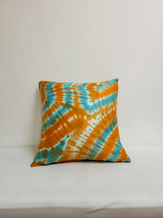 Tie Dye Silk Cushion Cover 20" x 20"