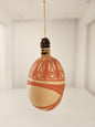 Hand Carved Calabash Mobile Geometric