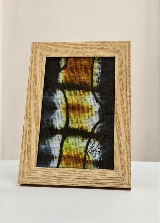 Framed Tie Dye Piece