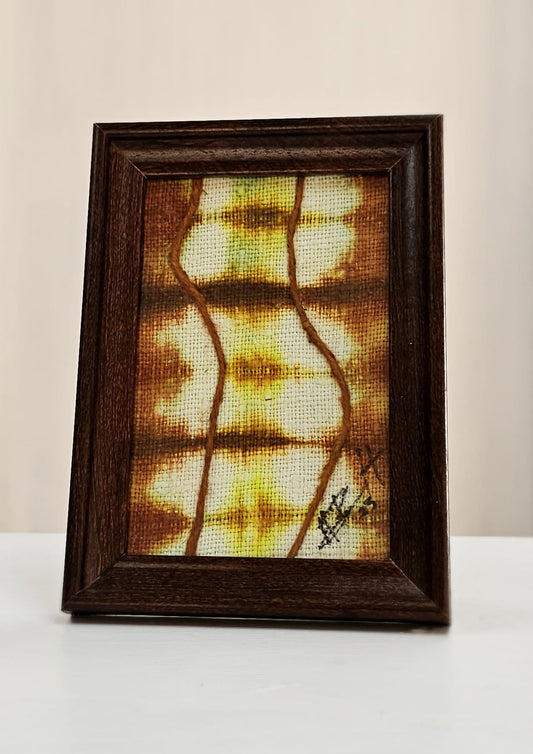 Framed Tie Dye Piece